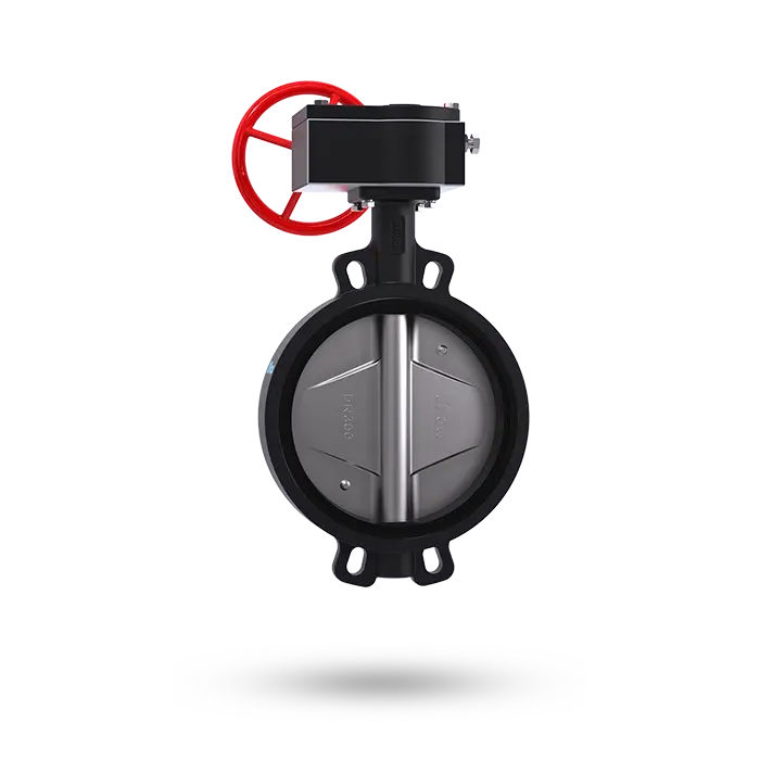 Gear Box Operated Wafer Type Butterfly Valve