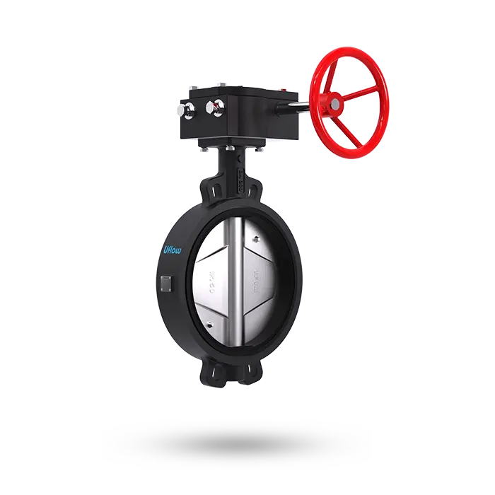Gear Box Operated Wafer Type Butterfly Valve