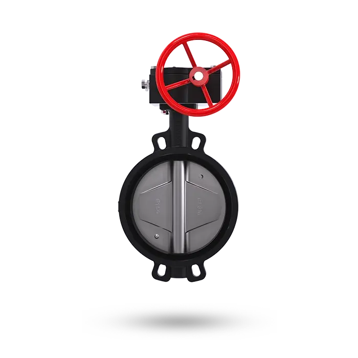 Gear Box Operated Wafer Type Butterfly Valve