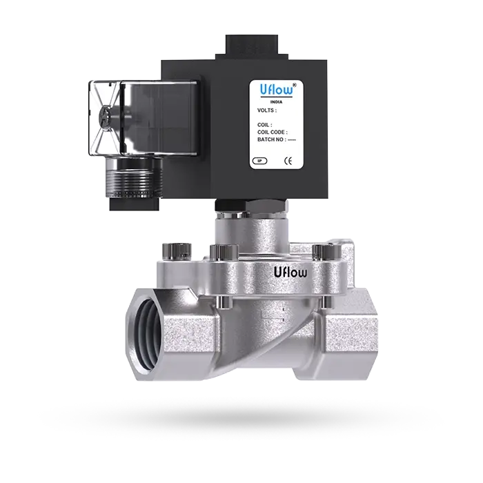 High Pressure Pilot Operated Diaphragm Type Solenoid Valve (NC) - PBN Series Manufacturers Suppliers In worldwide
