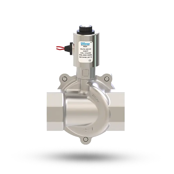 Pilot Operated Piston Type Steam Valve (NC/NO) Manufacturer Suppliers In worldwide