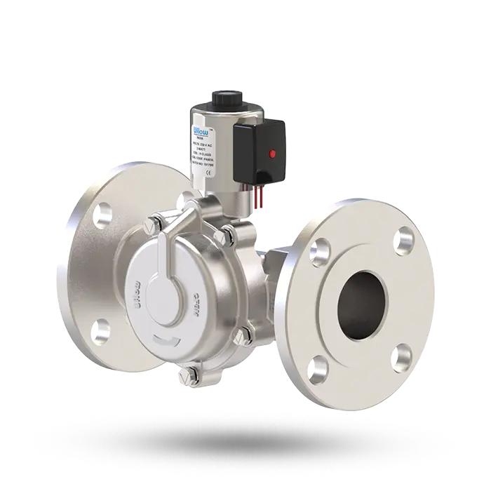 Pilot Operated Piston Type Steam Valve (NC/NO) Manufacturer Suppliers In worldwide