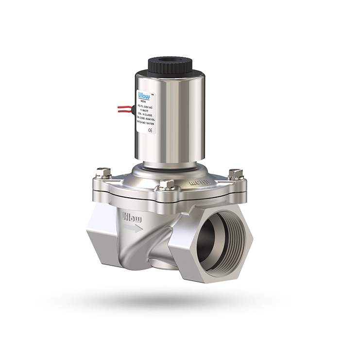 Semi Lift Diaphragm Operated Solenoid Valve Normally Open Manufacturer Exporters in Globe