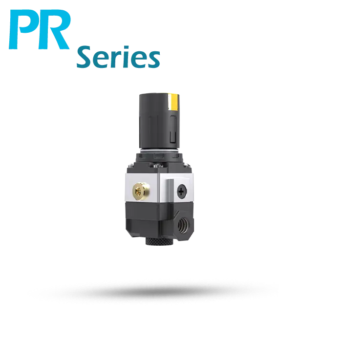 PR Series precision regulators for accurate pneumatic pressure regulation