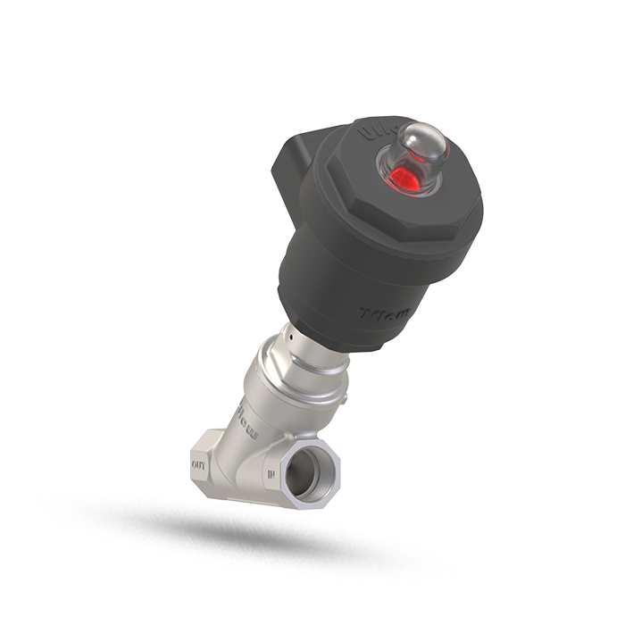 Angle Seat Valve with Plastic Operator (NC/NO/Bi-Directional) Manufacturers Suppliers in Globe