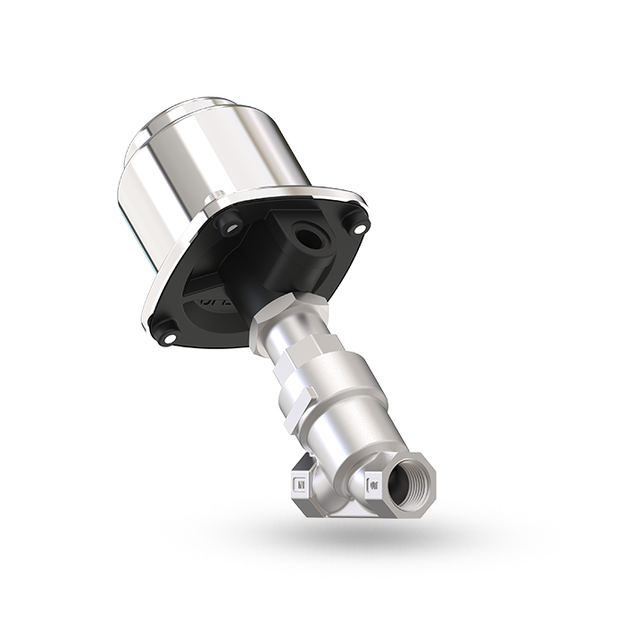 Angle Seat Valve with Steel Operator (NC/NO) Manufacturers Exporters in Worldwide