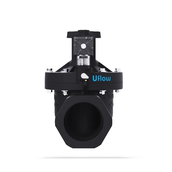 Uflow Pilot Operated Diaphragm Type Plastic Solenoid Valve with Flow Controller NO and NC Manufacturers Suppliers In globel