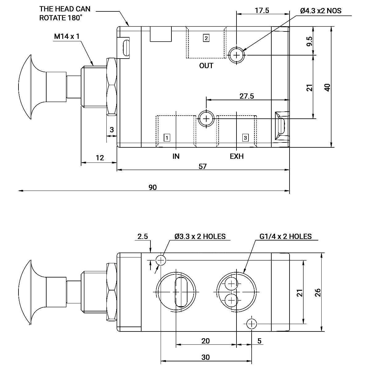3/2 Push Pull Valve Manufacturers Suppliers In Globe