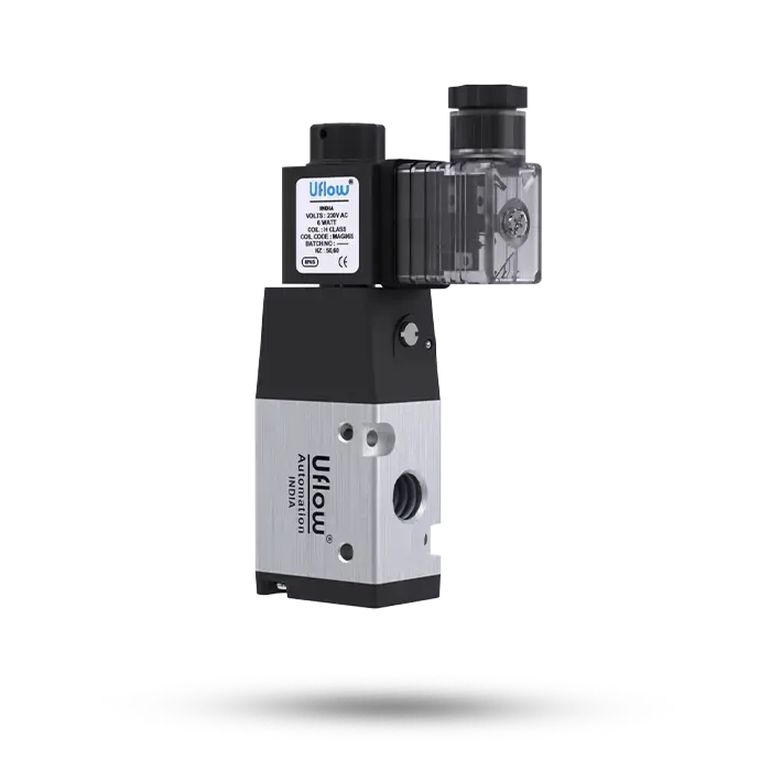 3/2 Single Solenoid Valve With Spring Return (NC/NO) Manufacturers Exporters in worldwide