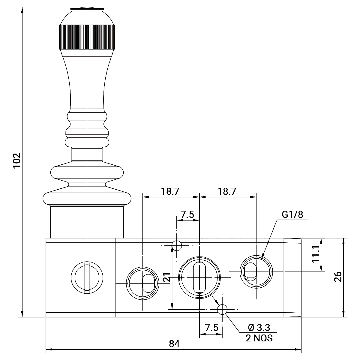 5/3 Hand Lever Valve Manual Return Manufacturers Suppliers in Worldwide