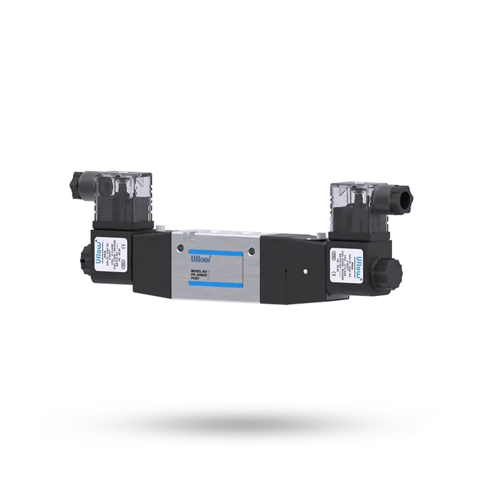 5/3 Double Solenoid Valve With Spring Center  - DCS Series