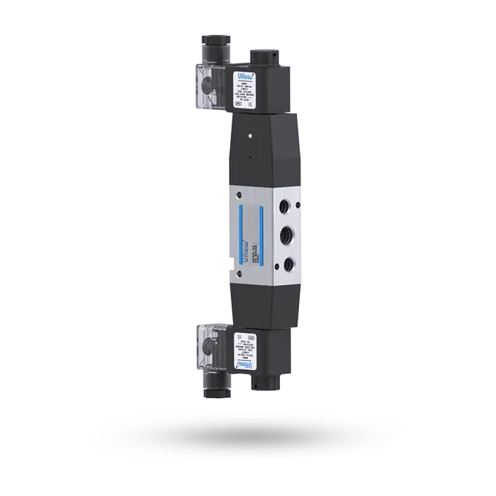 5/3 Double Solenoid Valve With Spring Center  - DCS Series
