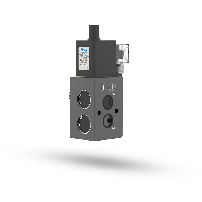 3/2 X 5/2 Convertible Single Solenoid Directional Control Namur Poppet Valve (Monostable)