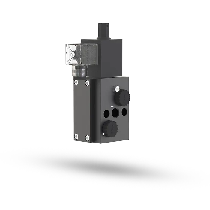 3/2 X 5/2 Convertible Single Solenoid Directional Control Namur Poppet Valve (Monostable)