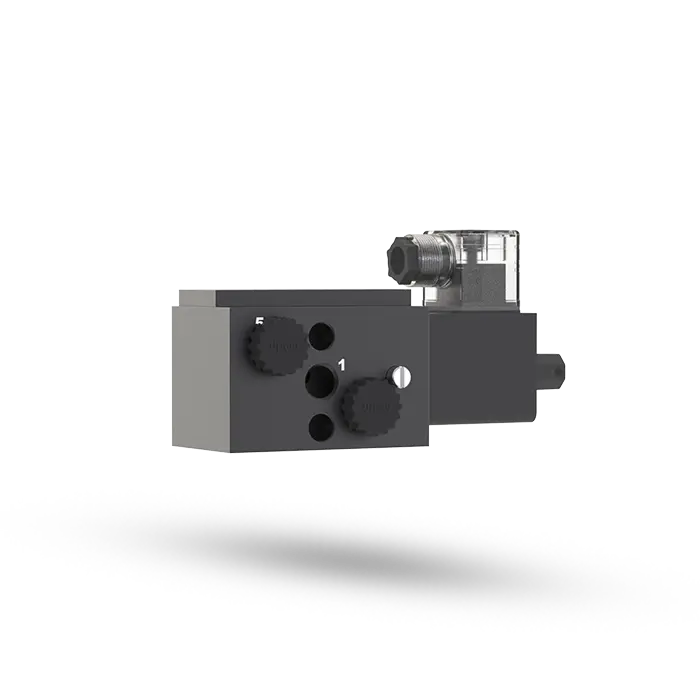3/2 X 5/2 Convertible Single Solenoid Directional Control Namur Poppet Valve (Monostable)
