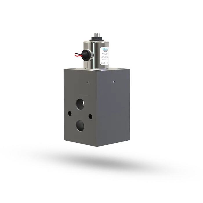 3/2 Single Solenoid Directional Control Poppet Valve (Normally Close)