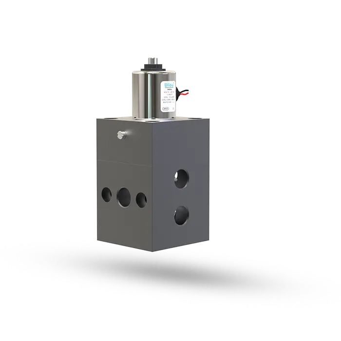 3/2 Single Solenoid Directional Control Poppet Valve (Normally Close)