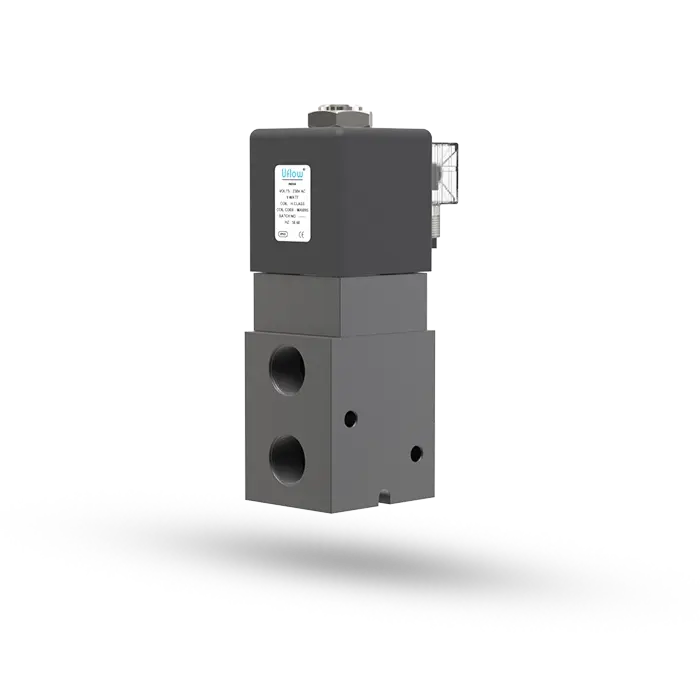 3 Way Direct Acting Poppet Type Valve