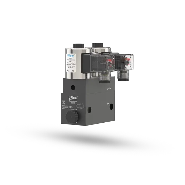 5/2 Double Solenoid Directional Control Poppet Valve (Bistable)